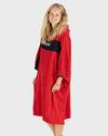 REWORK - Red Black Organic Towel Changing Robe