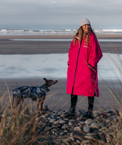 Pink Advance & Blue Camo Dog Coat Bundle