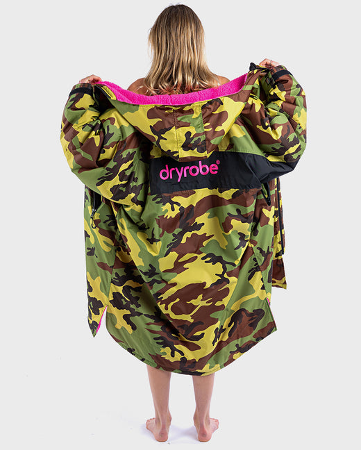 Dryrobe - Long Sleeve Camo Black/Black