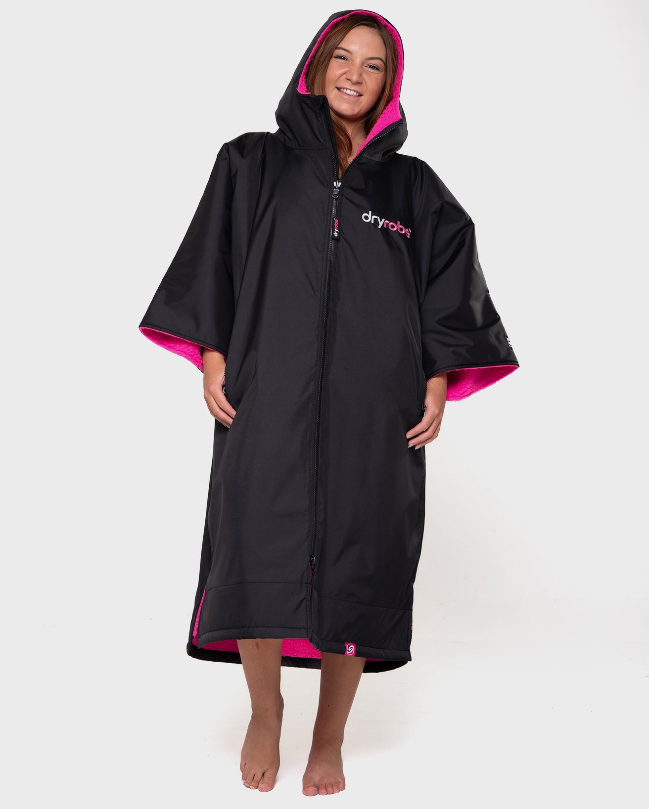Black Pink Easy-Fit Advance Changing Robe