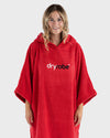 Red Organic Towel Changing Robe