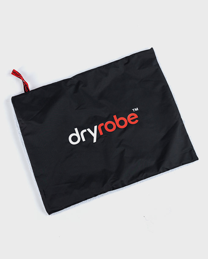 dryrobe Cushion Cover Black Red, One Size