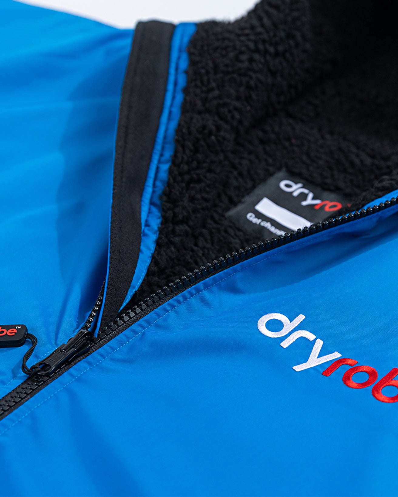 dryrobe® Advance Long Sleeve Changing Robe - Cobalt Blue