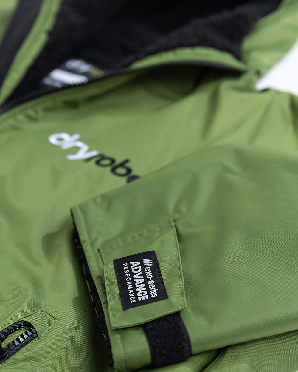 dryrobe® Advance Long Sleeve Forest Green/Black