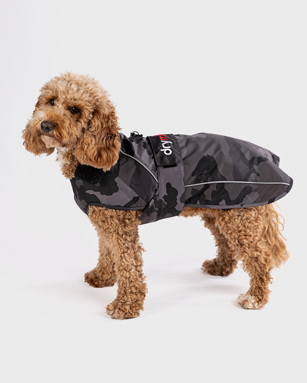 Black Camo Dog Coat Dryrobe Dryrobe black-camo-dog-coat-dryrobe-dryrobe