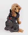 Black Camo Dog Coat