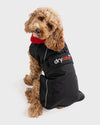 Resale - Black Red Dog Coat Large