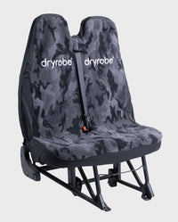 Camo Black Double Van Seat Cover