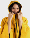 Yellow One Size Rainproof Poncho