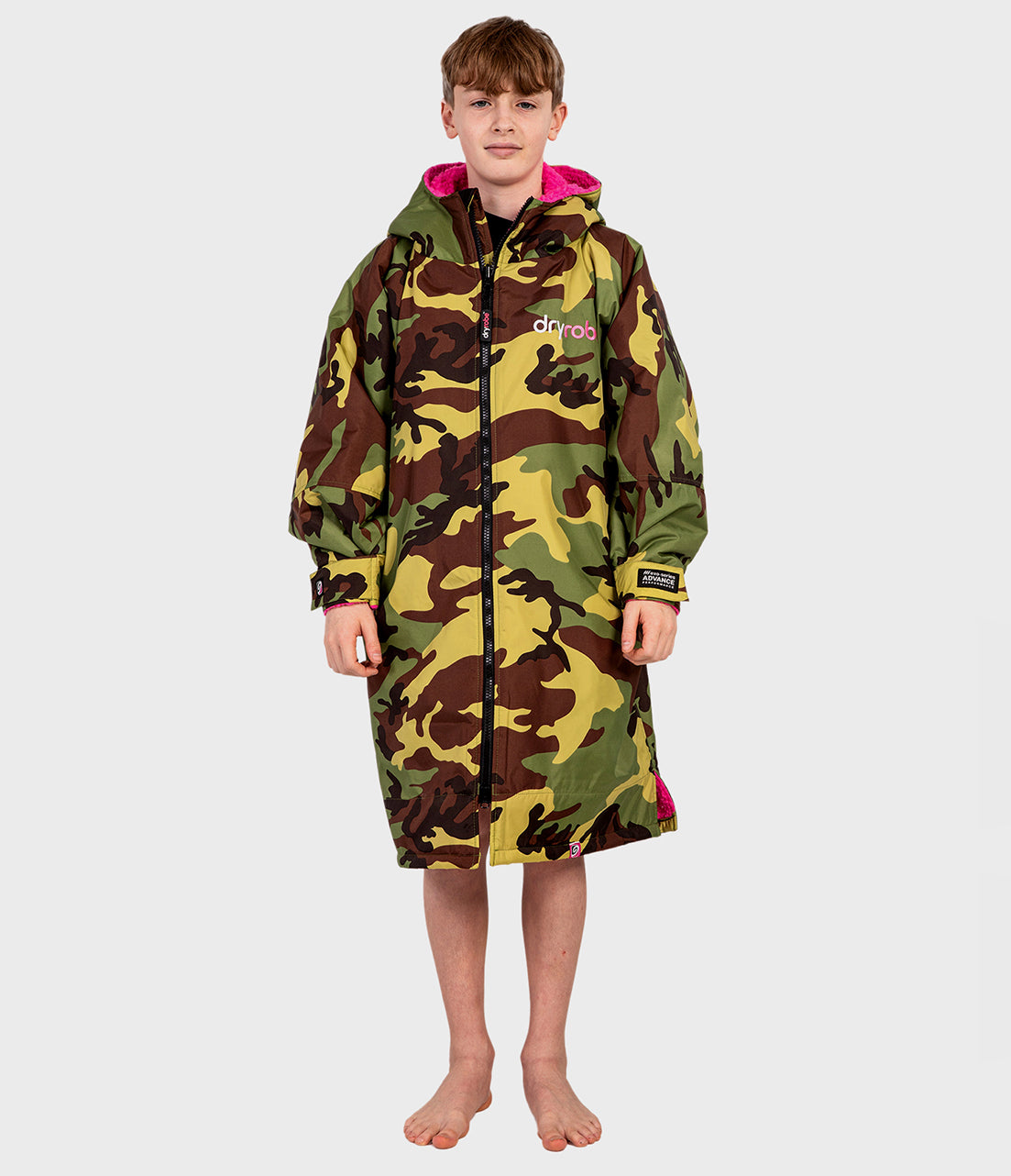 Kids Long Sleeve Change Robes - dryrobe® Advance