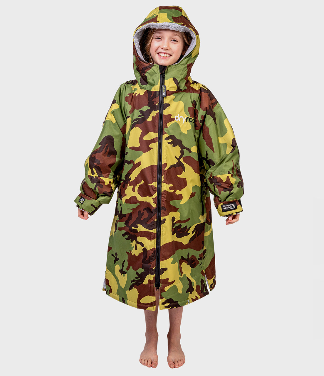 Changing Robe Children Kids Long Sleeve Change Robes - dryrobe® Advance