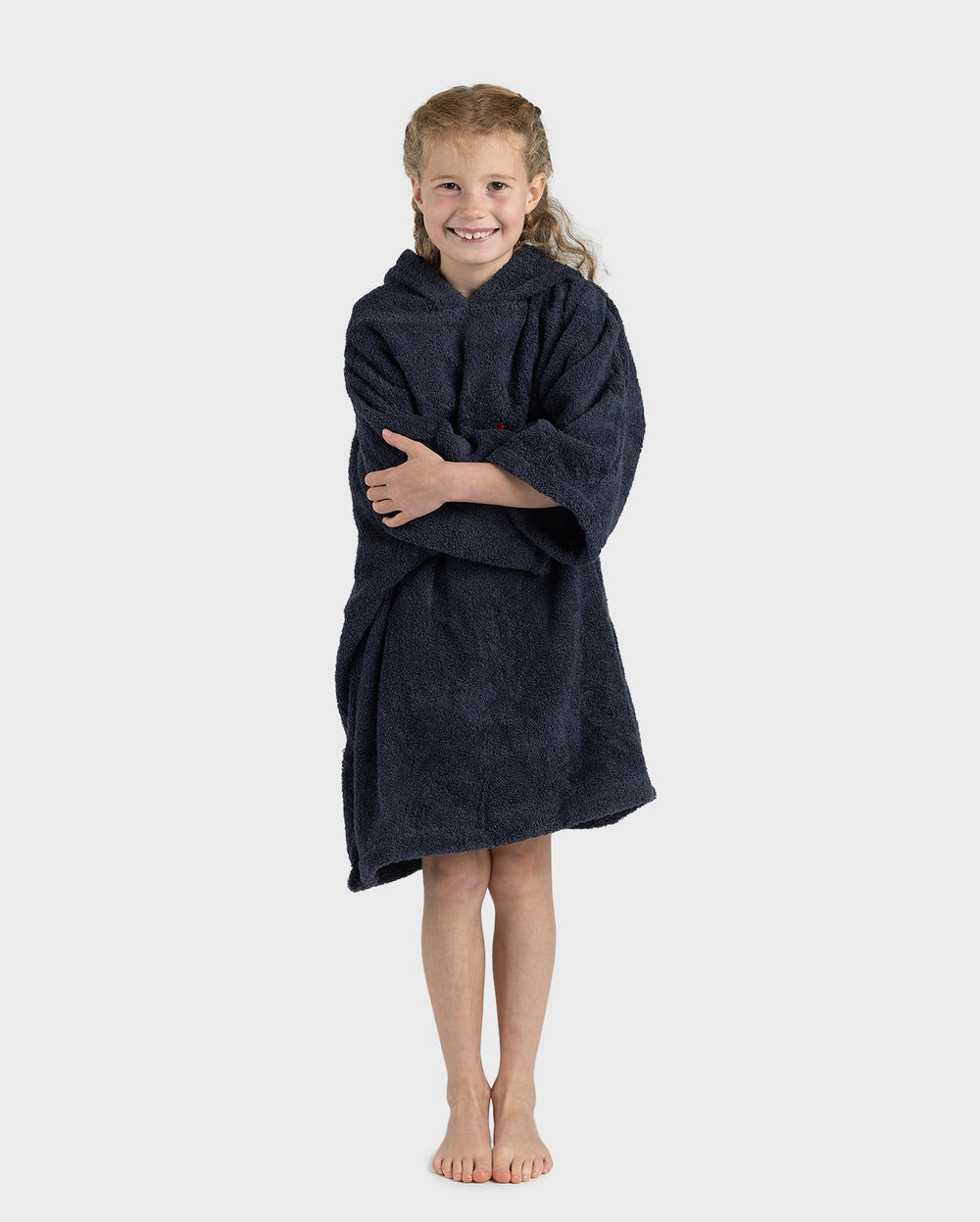 Changing Robe Children Navy Kids Towel Changing Robe | Dryrobe®