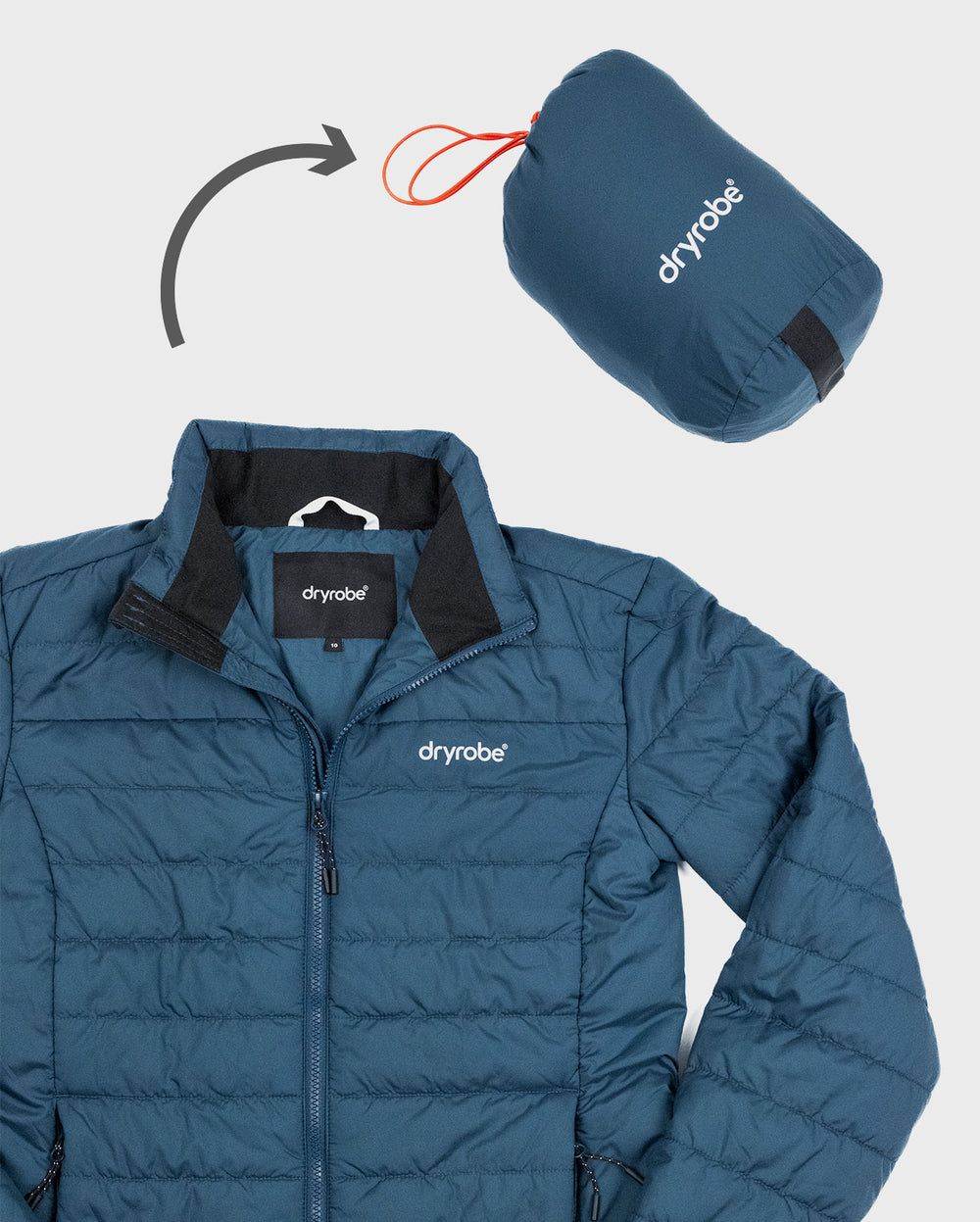 DRKSHDW Men's Jacket Blue
