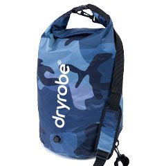 Blue Camo Compression Travel Bag