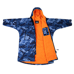 Blue Camo Orange