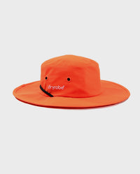 1|Orange dryrobe® Quick Dry brimmed hat